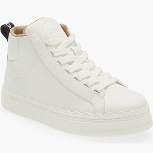 Chloe Lauren High Top platform sneaker size 7US/37EU
